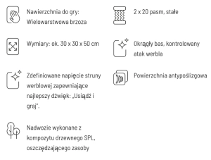 Schlagwerk CP70 Rudiments Supernatural (Rozmiar: L)