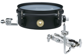 Tama Metalworks Black Steel 8x3 Mini-Tymp BST83MBK