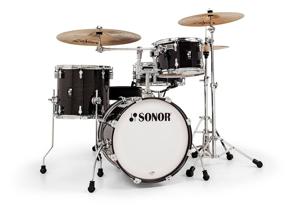 Sonor AQ2 Bop Set  (TSB - Transparent Black)