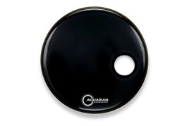 Aquarian Ported Bassdrum Heads 18 SMPTCC18B (BK)