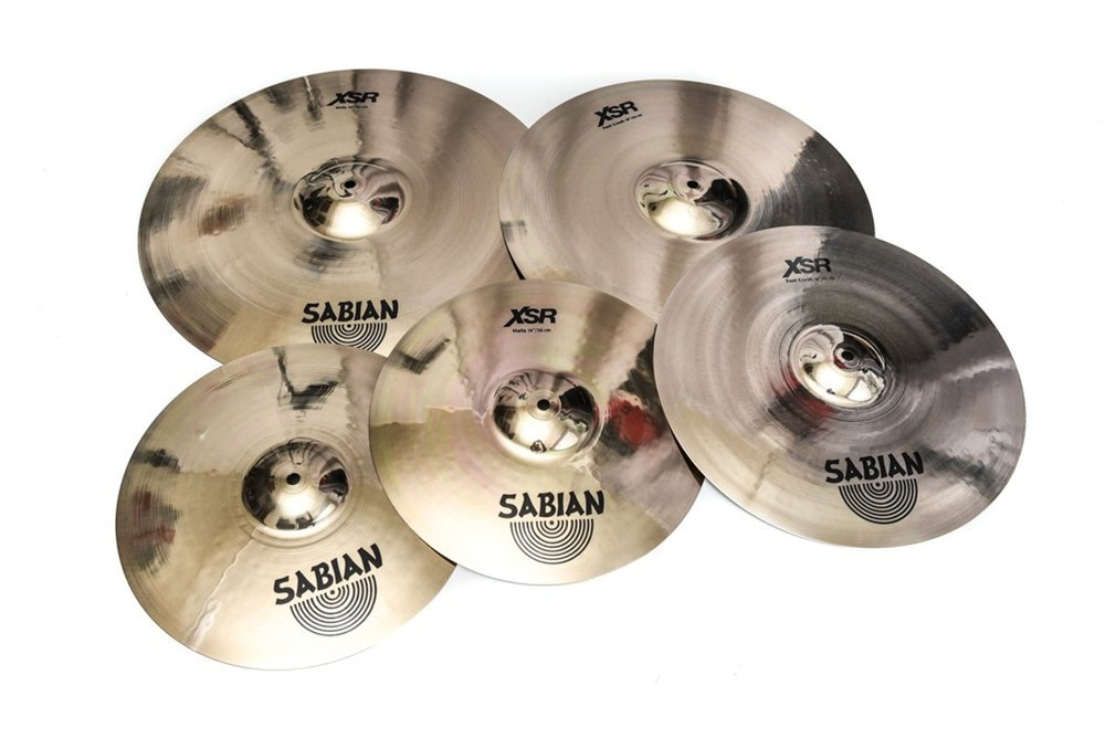 Sabian XSR Set + FREE Crash 18