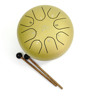 Pure Tongue Drum Pro Mini 6" 8 tonów (C-dur) GOLD