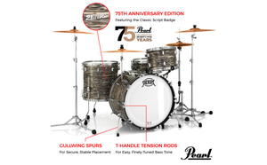 Pearl President DeLuxe PSD923XPC768