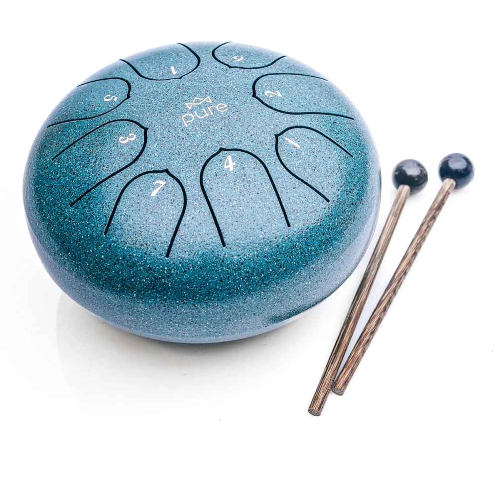 Pure Tongue Drum Mini 6" 8 tonów (C-dur) MALACHITE 