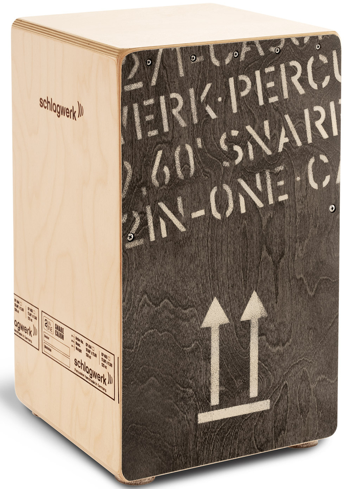 Schlagwerk CP404BLK  2inOne Black Edition Cajon