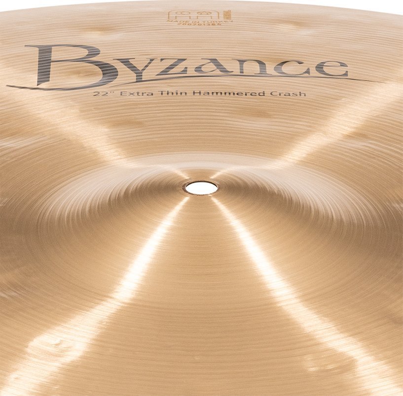 Meinl Byzance Traditional Extra Thin Hammered Crash 22