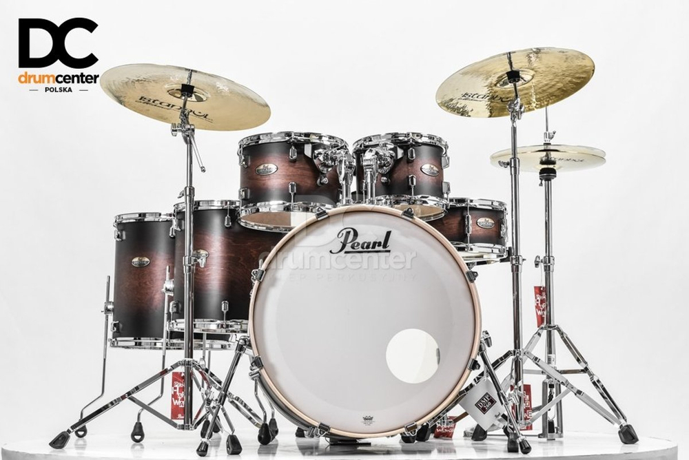 Pearl Decade Maple Satin Brown Burst + Floor Tom 14