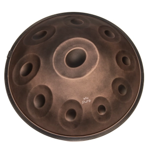 Pure Handpan Classic Energy Reverse Ding BRONZE 22" (56 cm) 10-notes  D-Kurd 