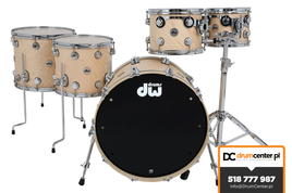 DW Collectors SSC Maple X-Shell  Satin Natural