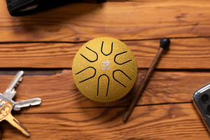 Meinl Pocket Steel Tongue Drum - A Dur | Kolor: Gold