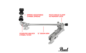 Pearl CLH70 uchwyt ramię do drugiego hi-hatu