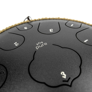 Pure Tongue Drum Lotus 14" 15 tonów (D-Dur) BLACK
