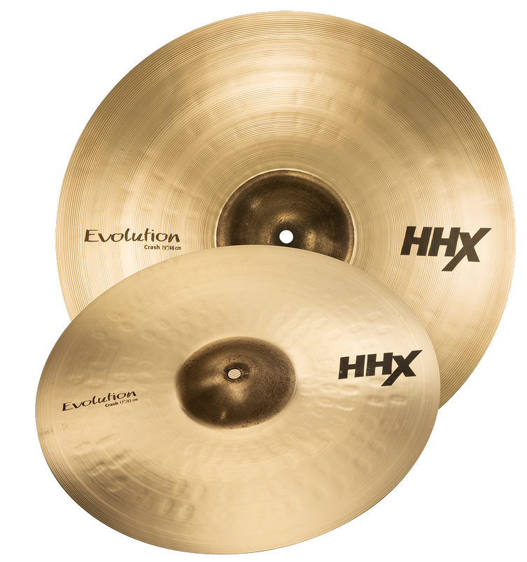 Sabian HHX Evolution Crash Pack 17+19