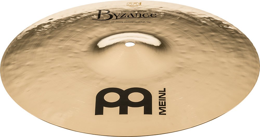 Meinl Byzance Brilliant Heavy Hammered Hi-hat 14
