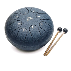 Pure Tongue Drum Mini 6" 8 tonów (C-dur) NAVY BLUE