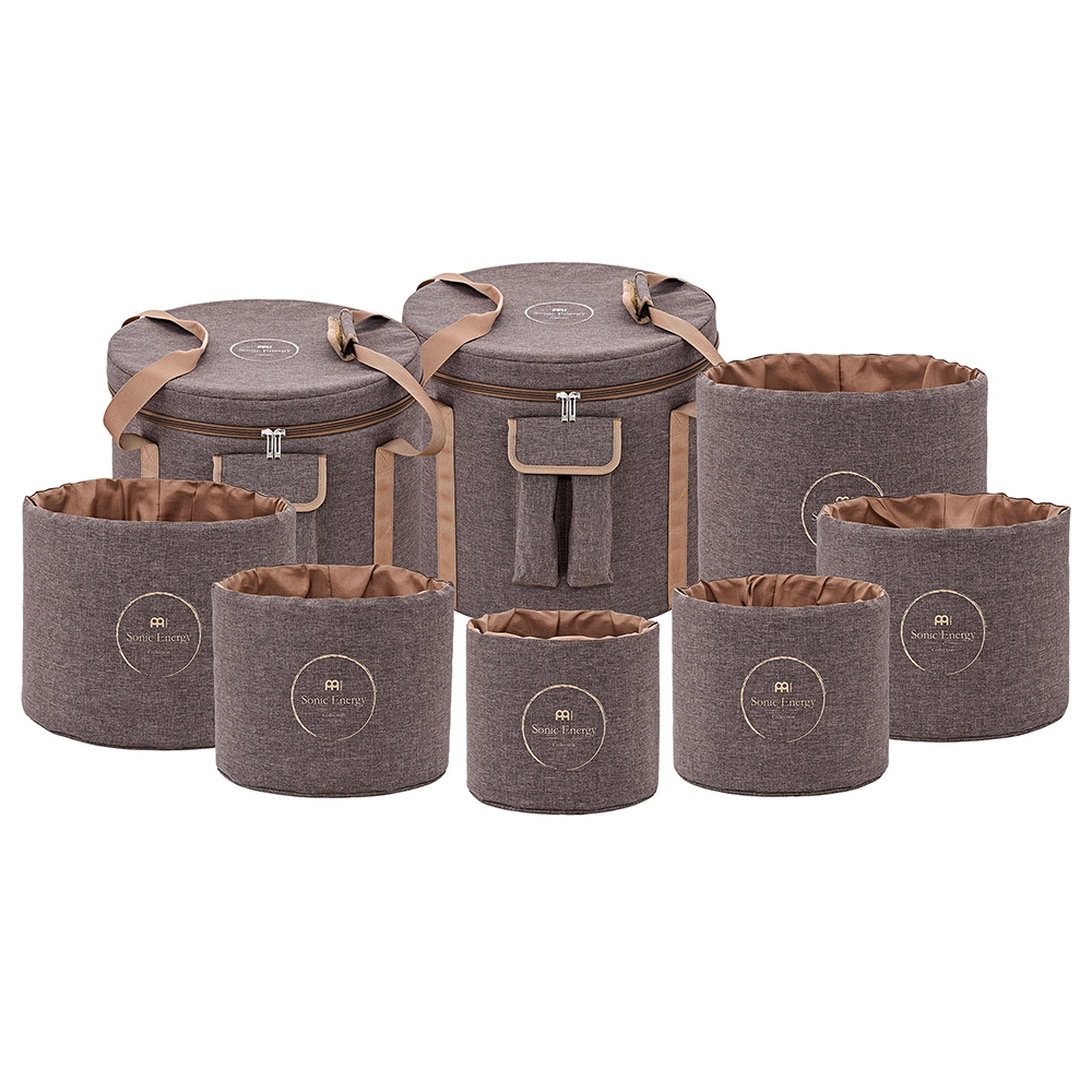 Meinl SE Zestaw przekładek na misy Brown Set Sleeves 8 9 10 11 12 13 + Bags 14 14 CSBPSSET3