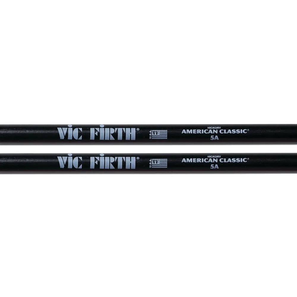 Vic Firth 5B Black (American Classic Hickory) 