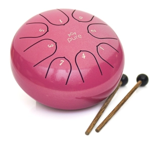 Pure Tongue Drum Mini 6" 8 tonów (C-dur) PINK