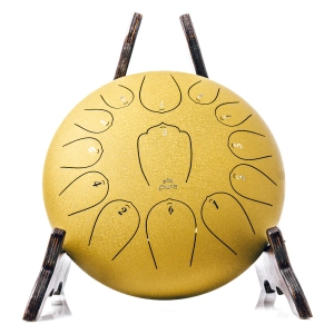 Pure Tongue Drum Pro 12" 13 tonów (C-Dur) GOLD