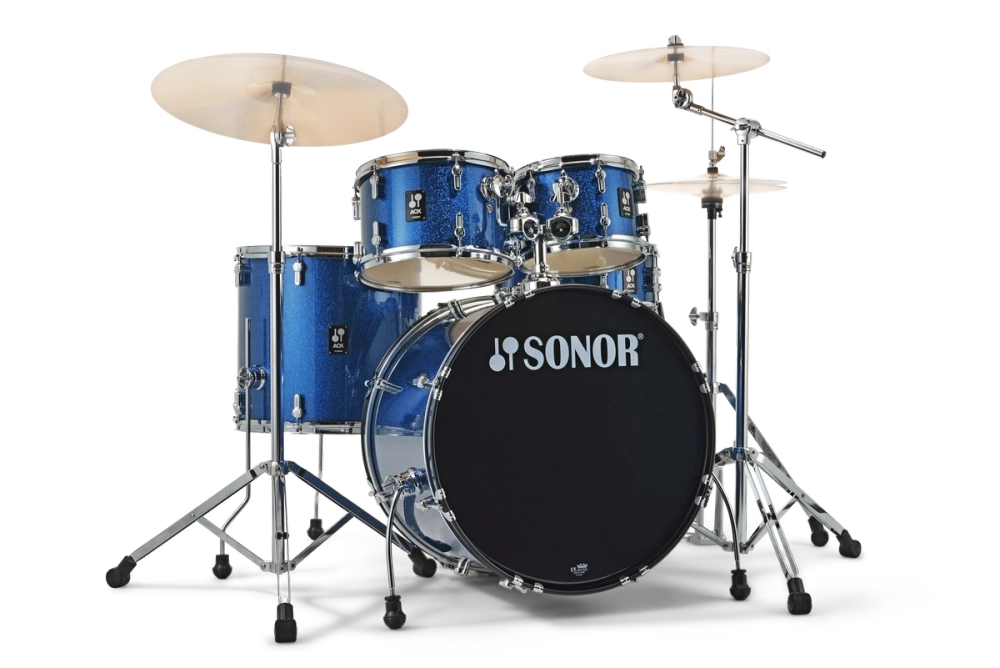 SONOR AQX Stage Set (Blue Ocean Sparkle)