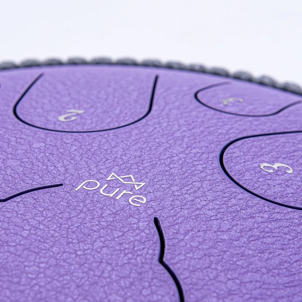 Pure Tongue Drum Lotus 14" 15 tonów (D-Dur) LAVENDER 