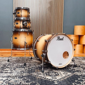 Perkusja Pearl Masters MCT 10 12 16 22 w kolorze Satin Natural Burst (UŻYWANA PERKUSJA Z GWARANCJĄ)