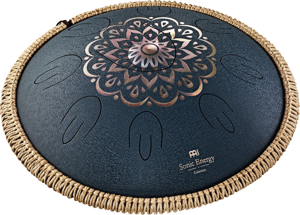 Meinl Octave Tongue Drum 16 Floral Navy Blue OSTD2NBE