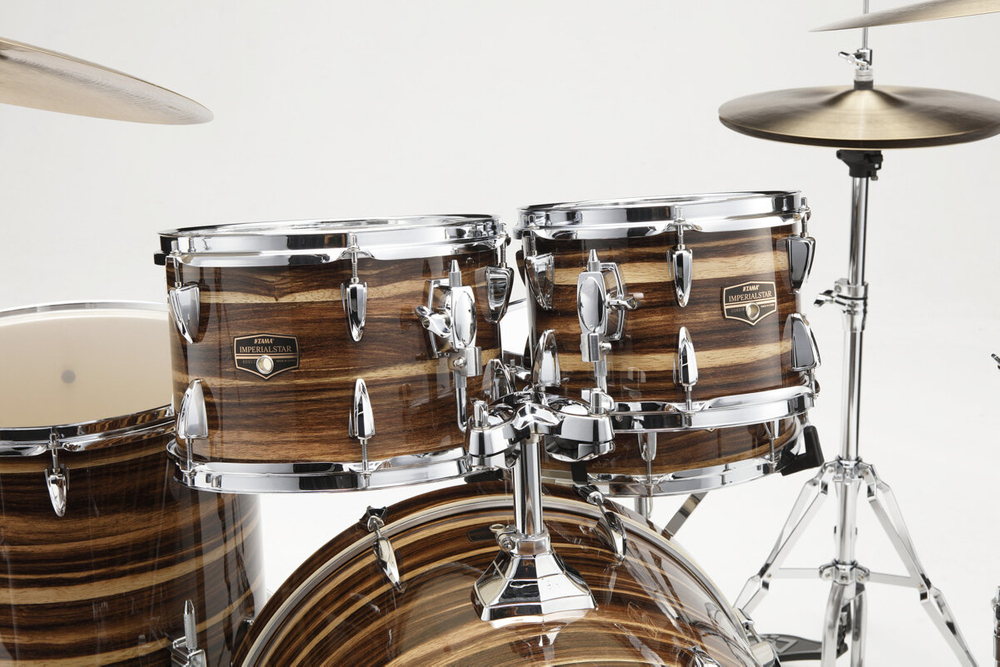 Tama Imperialstar na 22" IP52H6WCTW Coffee Teak + Talerze Meinl