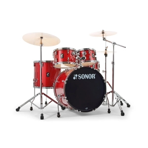 SONOR AQX Stage Red Moon Sparkle + hardware 