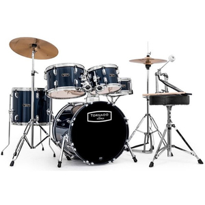 Mapex Tornado 20 Royal Blue + Talerze + Stołek