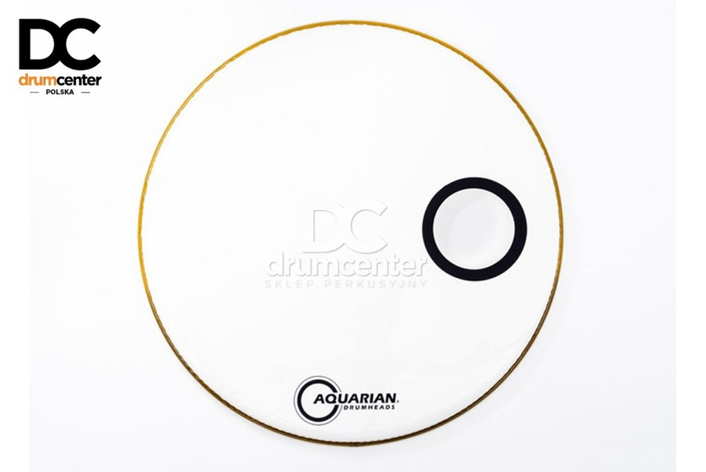 Aquarian Ported Bassdrum Heads 22 SMPTCC22B (WH)