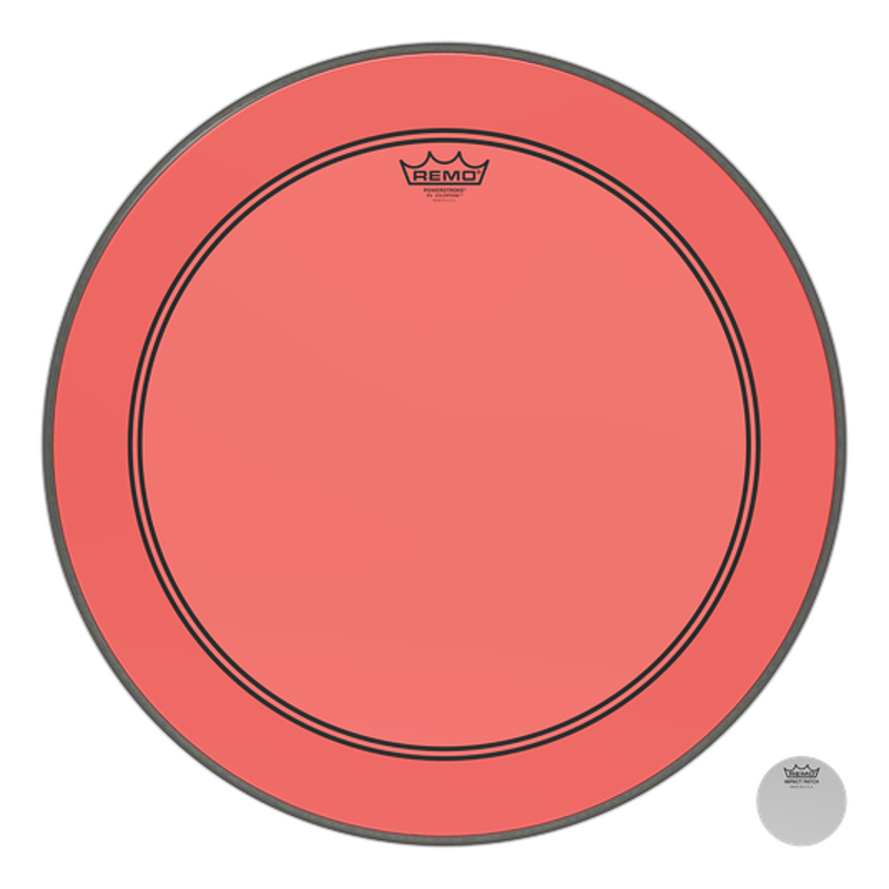 Remo P3 Colortone Red 22