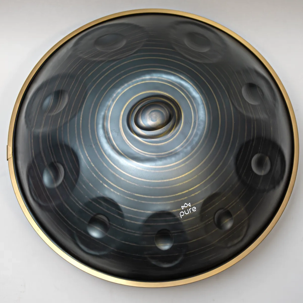 Pure Handpan Natural Harmony Pro Mystic 22" (56 cm) 10-notes D-Kurd