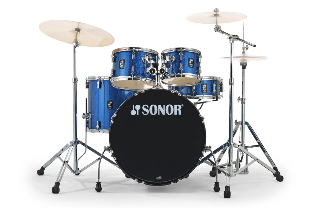 SONOR AQX Stage Set (Blue Ocean Sparkle)