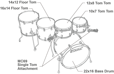 Tama Starclassic Mirage 50th Limited Edition Akryl (Crystal Ice)