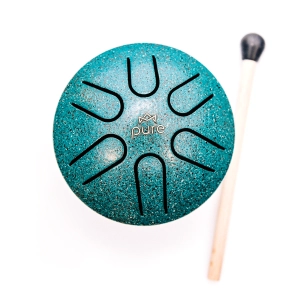 Pure Pocket Tongue Drum 3" 6 dźwięków - kolor: MALACHITE