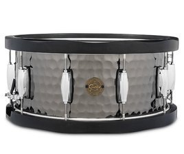 Gretsch Wood Hoop Black Steel Snare 14x6,5
