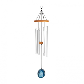 Meinl Blue Agate Meditation Chime Silver BAMC29S