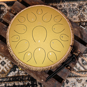 Pure Tongue Drum Pro 14" 15 tonów (C-Dur) GOLD