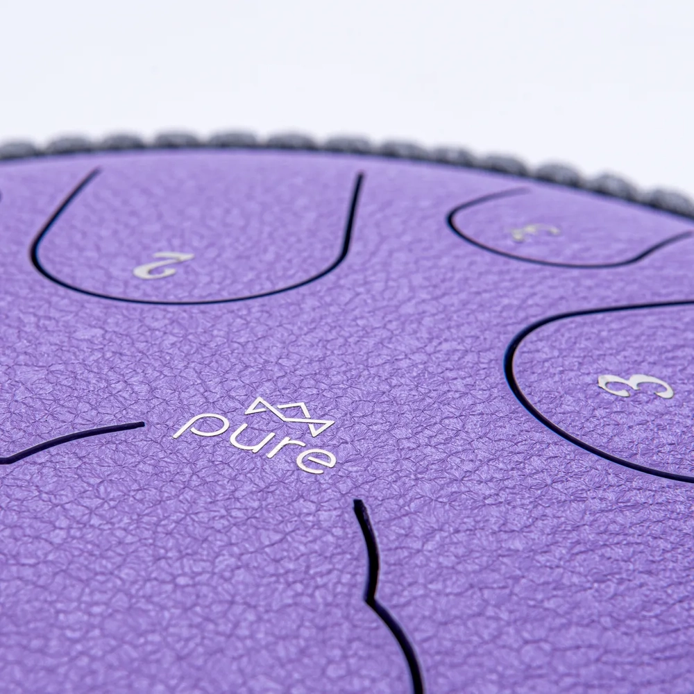 Pure Tongue Drum Lotus 14" 15 tonów (D-Dur) LAVENDER