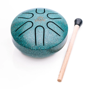 Pure Pocket Tongue Drum 3" 6 dźwięków - kolor: MALACHITE