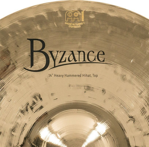 Meinl Byzance Brilliant Heavy Hammered Hi-hat 14