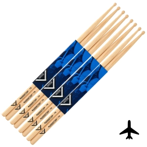 VATER 7A 4-Pack (4 pary) Pałeczki Perkusyjne Hickora