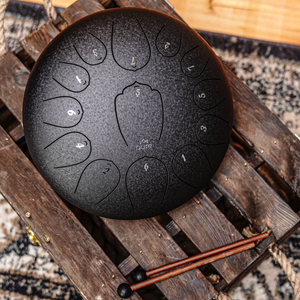 Pure Tongue Drum Pro 12" 13 tonów (C-Dur) CHARCOAL 