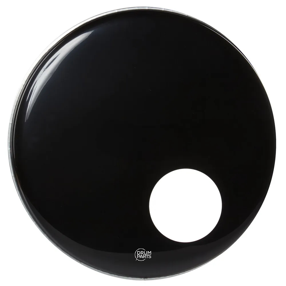DrumParts Resonant Black 20 (with Hole)