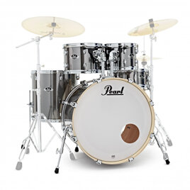 Pearl Export 22 Rock (Smokey Chrome) Shell set