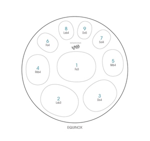 Spacedrum Handpan Evolution Equinox 432Hz 