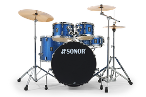SONOR AQX Stage Set Blue Ocean Sparkle + hardware