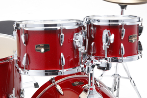 Tama Imperialstar na 20" IP50H6W Burnt Red Mist + Talerze Meinl