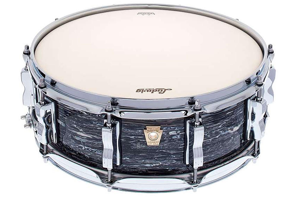 Ludwig Classic Maple 14x5 Vintage Blue Oyster LS401XX1Q